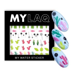 MYLAQ Naklejki na paznokcie Water Sticker Style 11