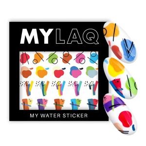 MYLAQ Naklejki wodne Water sticker My Abstract sticker
