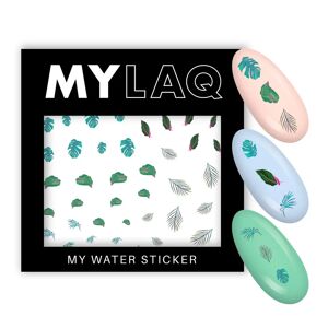 MYLAQ Naklejki wodne - My Pastel Leaf Sticker
