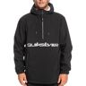 QUIKSILVER LIVE FOR THE RIDE ANORAK TRUE BLACK S  - TRUE BLACK - male