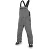 VOLCOM RAIN GORETEX BIB DARK GREY XS  - DARK GREY - male