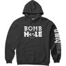 THIRTYTWO BOMBHOLE HOODIE BLACK L  - BLACK - male