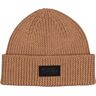 MONS ROYALE FISHERMAN MERINO BEANIE TOFFEE MARL One Size  - TOFFEE MARL - unisex