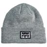 ROME LOGO BEANIE GRAY One Size  - GRAY - unisex