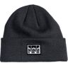 ROME LOGO BEANIE BLACK One Size  - BLACK - unisex