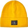 DC LABEL BEANIE OLD GOLD One Size  - OLD GOLD - male