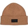 MONS ROYALE FISHERMAN MERINO BEANIE TOFFEE MARL One Size  - TOFFEE MARL - unisex