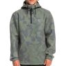 QUIKSILVER SHREDDER HOODIE TRUE BLACK FADE OUT CAMO S  - TRUE BLACK FADE OUT CAMO - male