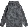 QUIKSILVER SHREDDER HOODIE TIE DYE TRUE BLACK XL  - TIE DYE TRUE BLACK - male