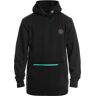 QUIKSILVER BIG LOGO TECH HOODIE TRUE BLACK M  - TRUE BLACK - male