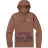 BURTON WMS OAK PULLOVER HOODIE TECH FLEECE BROWNIE XS  - BROWNIE - female