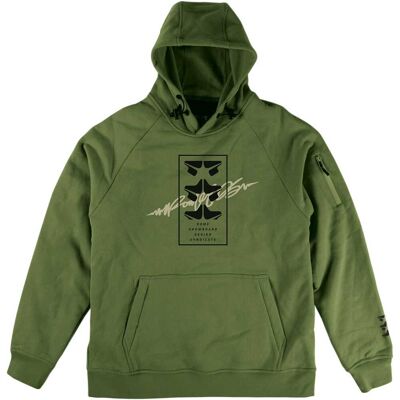 ROME RIDING HOODIE - OLIVE - Unisex ROME RIDING HOODIE - OLIVE - Unisex