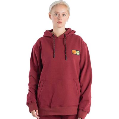 BATALEON SNOWPROOF HOODIE - RUBY WINE - Unisex BATALEON SNOWPROOF HOODIE - RUBY WINE - Unisex