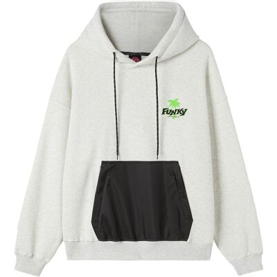FUNKY MARIEMONTI HOODIE - HEATHER GREY - Unisex FUNKY MARIEMONTI HOODIE - HEATHER GREY - Unisex
