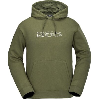 VOLCOM ESSENTIAL HOODIE - IVY - Man VOLCOM ESSENTIAL HOODIE - IVY - Man