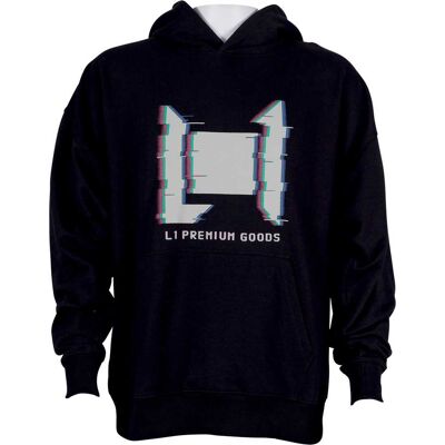 L1 NITRO VHS PO HOODIE - BLACK - Man L1 NITRO VHS PO HOODIE - BLACK - Man