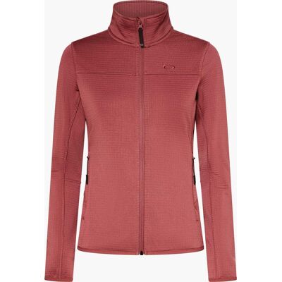 Oakley W CANOPY FULL ZIP SWEATSHIRT - ROSEWOOD - Woman Oakley W CANOPY FULL ZIP SWEATSHIRT - ROSEWOOD - Woman