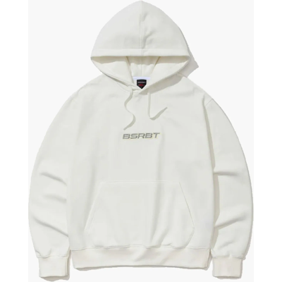 BS RABBIT BASIC LOGO HOODIE - IVORY - Unisex BS RABBIT BASIC LOGO HOODIE - IVORY - Unisex