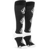 VOLCOM SHERWOOD SOCK BLACK S-M  - BLACK - female