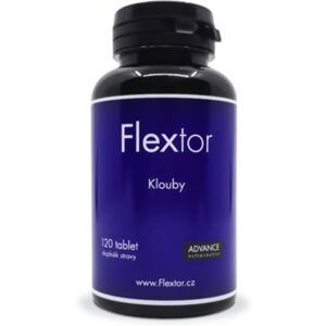Advance Nutraceutics Flextor - wsparcie stawów - 120 tabletek Advance Nutraceutics Flextor - wsparcie stawów - 120 tabletek