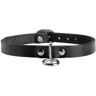 Strict Leather Unisex skórzany choker z o-ringiem