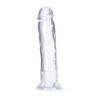 B Yours Plus — dildo Thrill 'n Drill — przezroczyste