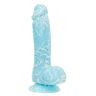 Świecące w ciemności dildo Addiction Luke – 18 cm