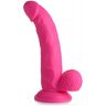 Pop Peckers Dildo Poppin 19 cm – różowe