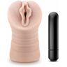 M for Men – Masturbator Ashley z wibratorem pociskowym – pochwa