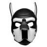 Master Series Spike Puppy BDSM Hood - Czarno-Biały