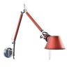 Artemide Tolomeo Micro Kinkiet Czerwony