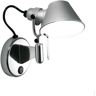 Artemide Tolomeo Micro Faretto Kinkiet z Przelacznikiem