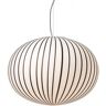 Established & Sons Filigrana Lampa Wisząca S3 Ellipse Ø37 - Czarne Paski