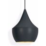 Tom Dixon Beat Lampa Wisząca Fat Czarna LED