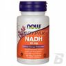 NOW Foods NADH 10 mg with 200 mg D-Ribose - 60 kaps.
