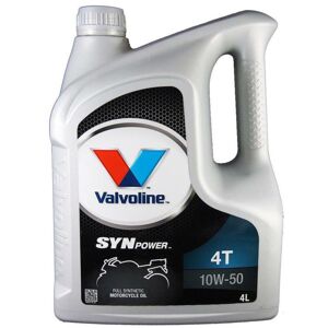 VALVOLINE Synpower 4T 10w50 4L - syntetyczny olej motocyklowy