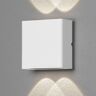 Konstsmide Kinkiet zewnętrzny LED Chieri, 4-punktowy, biały