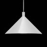 Martinelli Luce Cono lampa wisząca biała, Ø 45 cm