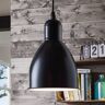 EGLO Lampa wisząca Priddy 1, 1-pkt., czarna