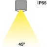 The Light Group SLC MiniOne Fixed LED downlight IP65 czarny 927