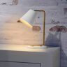 Lucide CONA - Lampa stołowa z ramą o wyglądzie drewna