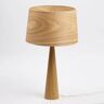 Aluminor Lampa stołowa Totem LT wygląd naturalnego drewna