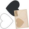 Nakleo szablon malarski wielokrotny // DOTTED HEART - MEDIUM (45x65cm)