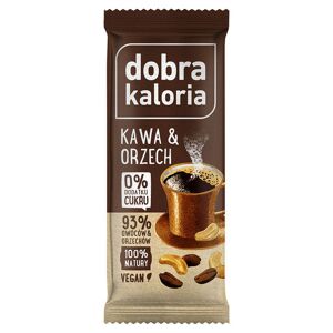 KUBARA sp. z o.o. Baton Owocowy Kawa & Orzech 35 g - Dobra Kaloria
