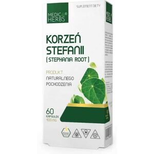 Korzeń Stefanii (Stephania Root) 400 mg 60 Kapsułek - Medica Herbs