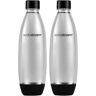 Butelka SodaStream Fuse Black (przeznaczona do saturatorów SodaStream), 2 x 1 l