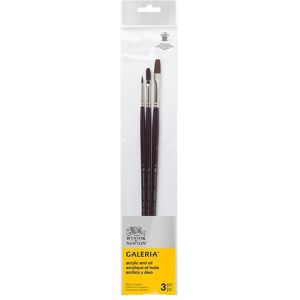 Winsor & Newton Winsor & Galeria Zestaw Pędzli Akrylowych 2 Długi Trzonek Winsor & Newton Winsor & Galeria Zestaw Pędzli Akrylowych 2 Długi Trzonek