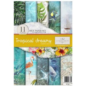 ART Zestaw kreatywny ITD RP006 Tropikalne marzenia - Creative Paper Set ART Zestaw kreatywny ITD RP006 Tropikalne marzenia - Creative Paper Set