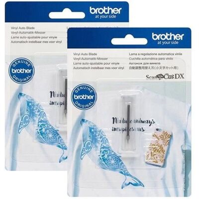 Brother 2 samonastawne ostrza do winylu - ScanNCut SDX Brother 2 samonastawne ostrza do winylu - ScanNCut SDX