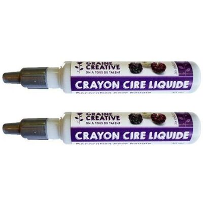 Creative 2 woski w płynie do świec - Srebrny Creative 2 woski w płynie do świec - Srebrny